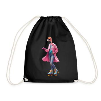 Patins à roulettes Flamingo - Sac de sport léger - noir - Devant