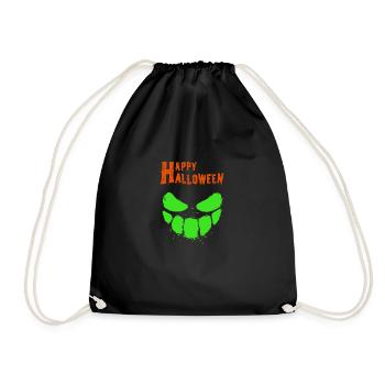 Citrouille d’Halloween, Joyeux Halloween - Sac de sport léger - noir - Devant