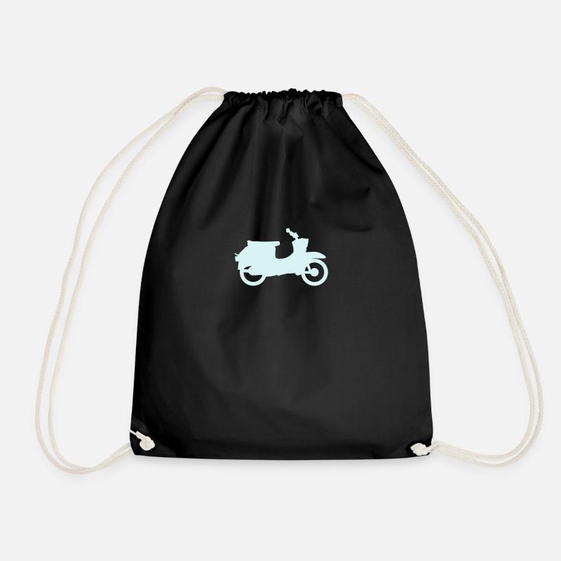 Rucksack Schwalbe, reflektierend - Turnbeutel - Schwarz