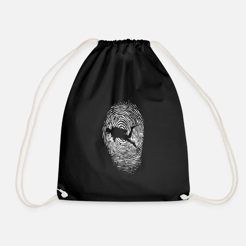 Diver - Drawstring Bag - black