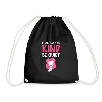 Bullying - Drawstring Bag - black - Front