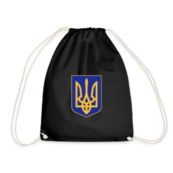 Ukraine Wappen - Sac de sport léger - noir - Devant