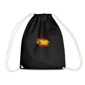 Spain used - Drawstring Bag - black - Front