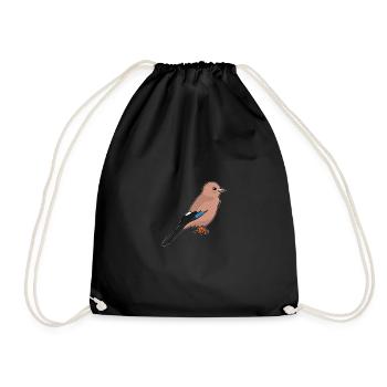 Jay - Drawstring Bag - black - Front