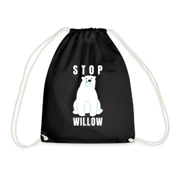 Willow Project - Turnbeutel - Schwarz - Vorne