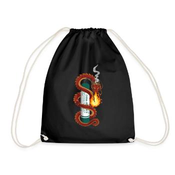 Pyro Dragon - Sac de sport léger - noir - Devant