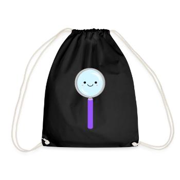 tube à essai flacon tube expérience chimie chimie chimie chimie - Sac de sport léger - noir - Devant