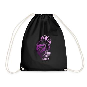 Regisseur Film Filmcrew Geschenk - Turnbeutel - Schwarz - Vorne