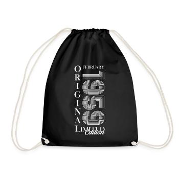 66e anniversaire Original Février 1959 Volume 59 - Sac de sport léger - noir - Devant
