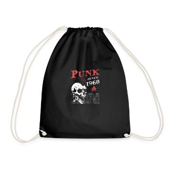 Punk depuis 1968, Punks Not Dead, 56 ans et - Sac de sport léger - noir - Devant