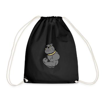strong bulldogg 02 - Sac de sport léger - noir - Devant