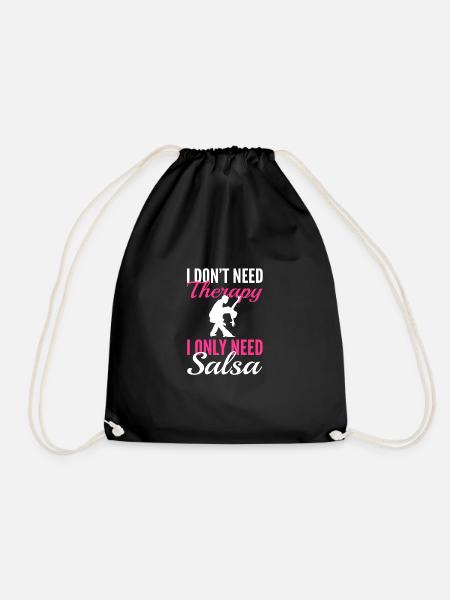 Juste besoin de salsa. Cadeau d’artiste - Sac de sport léger - noir