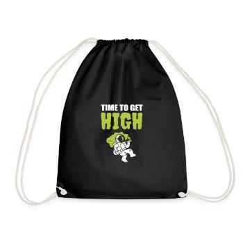 Obtenez un cadeau d’astronaute de haut niveau - Sac de sport léger - noir - Devant