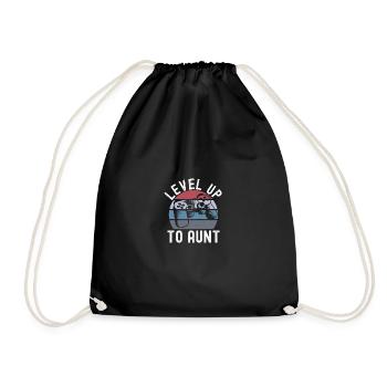 Aunt - Drawstring Bag - black - Front