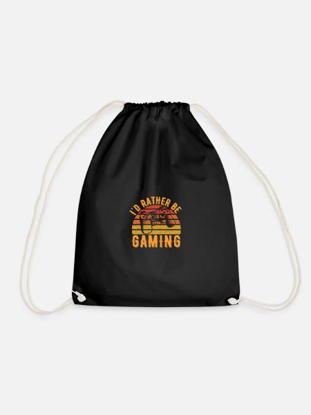 Gaming - Turnbeutel - Schwarz