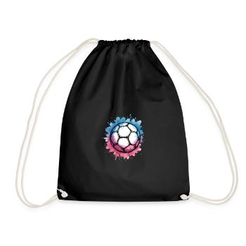 handball geschenkideen - handbälle - Turnbeutel - Schwarz - Vorne
