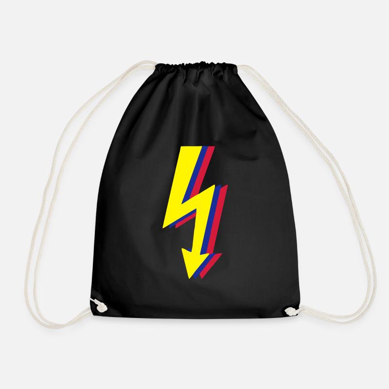 High Voltage, la foudre! - Sac de sport léger - noir