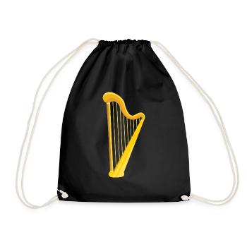 Harpe - Sac de sport léger - noir - Devant
