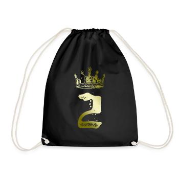 2 Couronne de numéros - Sac de sport léger - noir - Devant