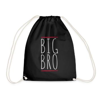 Bar Logo Big Bro - Sac de sport léger - noir - Devant