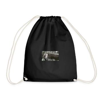 Art-4 Beach - Drawstring Bag - black - Front