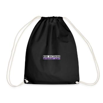 Alerte aux amateurs d’observation des oiseaux! - Sac de sport léger - noir - Devant