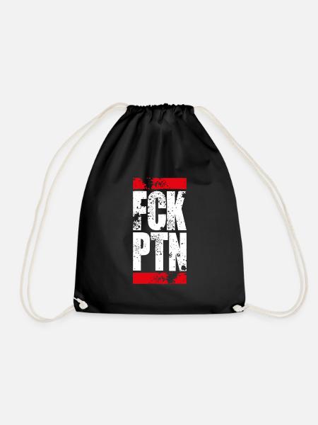 FCK PTN - Turnbeutel - Schwarz