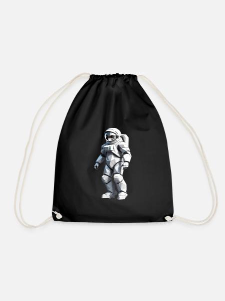 Astronaute - Profession Design Sticker - Sac de sport léger - noir