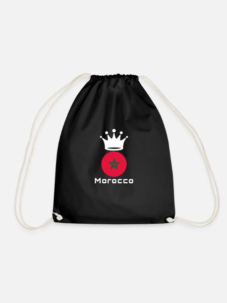 Maroc - Sac de sport léger - noir