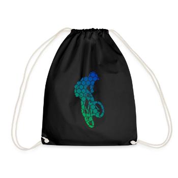 Bike bmx bike bmx Women Men bmx boys - Drawstring Bag - black - Front