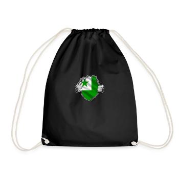 L'espéranto est la langue de l'amitié. - Sac de sport léger - noir - Devant