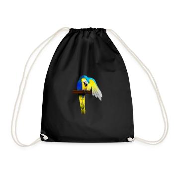 Perroquet - Sac de sport léger - noir - Devant