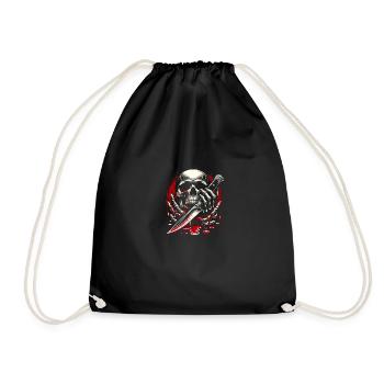 La Faucheuse - Sac de sport léger - noir - Devant