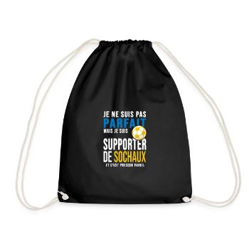 football Sochaux supporter foot club sochaux - Sac de sport léger - noir - Devant