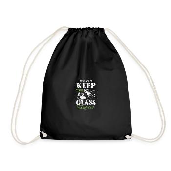 Vous pouvez garder vos pantoufles de verre Tap Dance pour - Sac de sport léger - noir - Devant