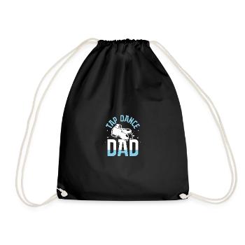 Danse à claquettes Papa danse à claquettes pour danseurs de claquettes - Sac de sport léger - noir - Devant