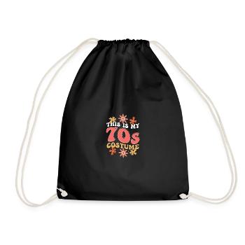 C’est mon costume des années 70 Seventies Hippie - Sac de sport léger - noir - Devant