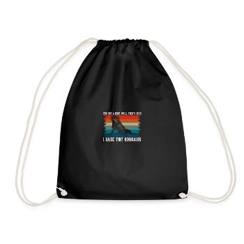 You Got A Dog I Rise Tiny Dinosaurs Herpetology - Sac de sport léger - noir - Devant