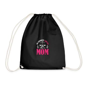 My Favorite Lawyer Calls Me Mom For The - Drawstring Bag - black - Front