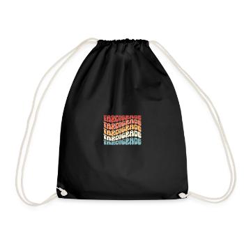 Tardigrade Microbiology Biology Water Bear - Drawstring Bag - black - Front