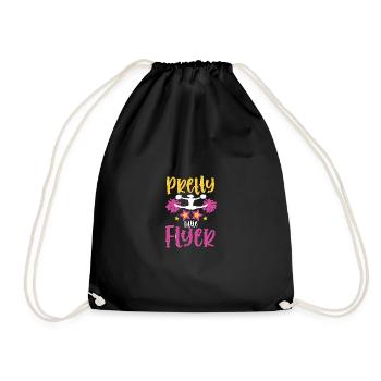 Pretty Little Flyer Cheerleading Cheerleader - Drawstring Bag - black - Front