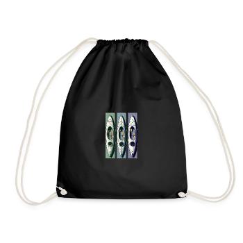 Kayak Canoë Pédalo sur l’eau Sports - Sac de sport léger - noir - Devant