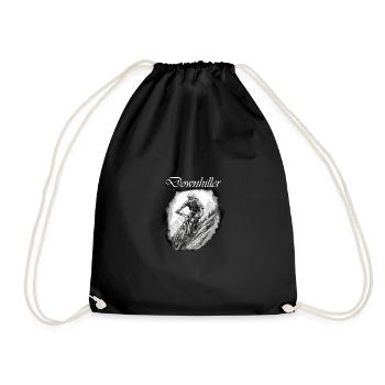 Descente blanche - Sac de sport léger - noir - Devant