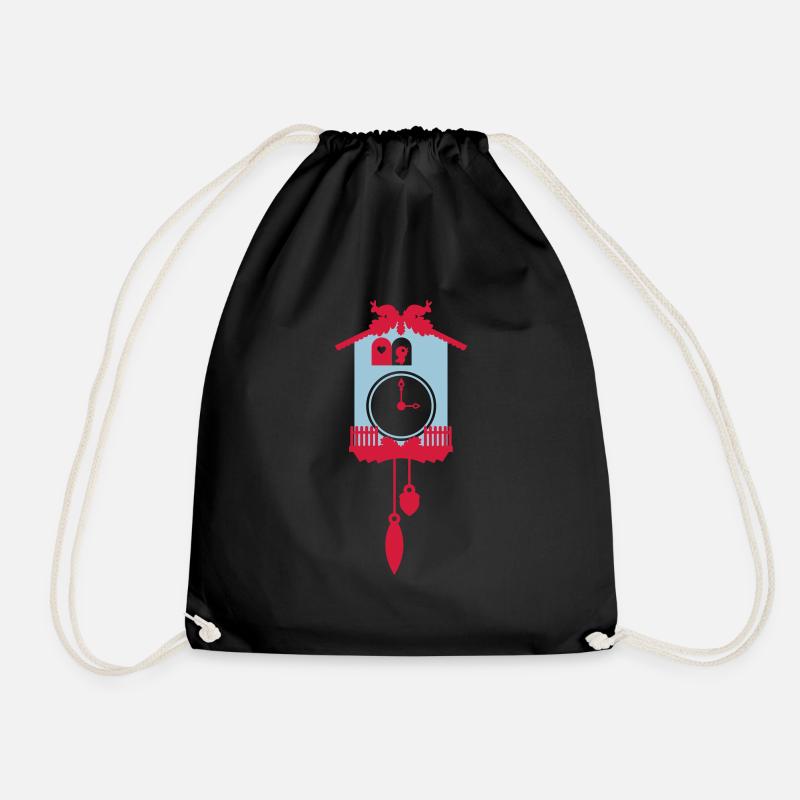 Cuckoo - Drawstring Bag - black