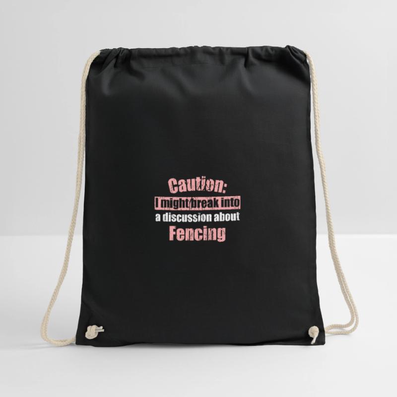 Caution: I might break into a discussion about Fe Drawstring Bag