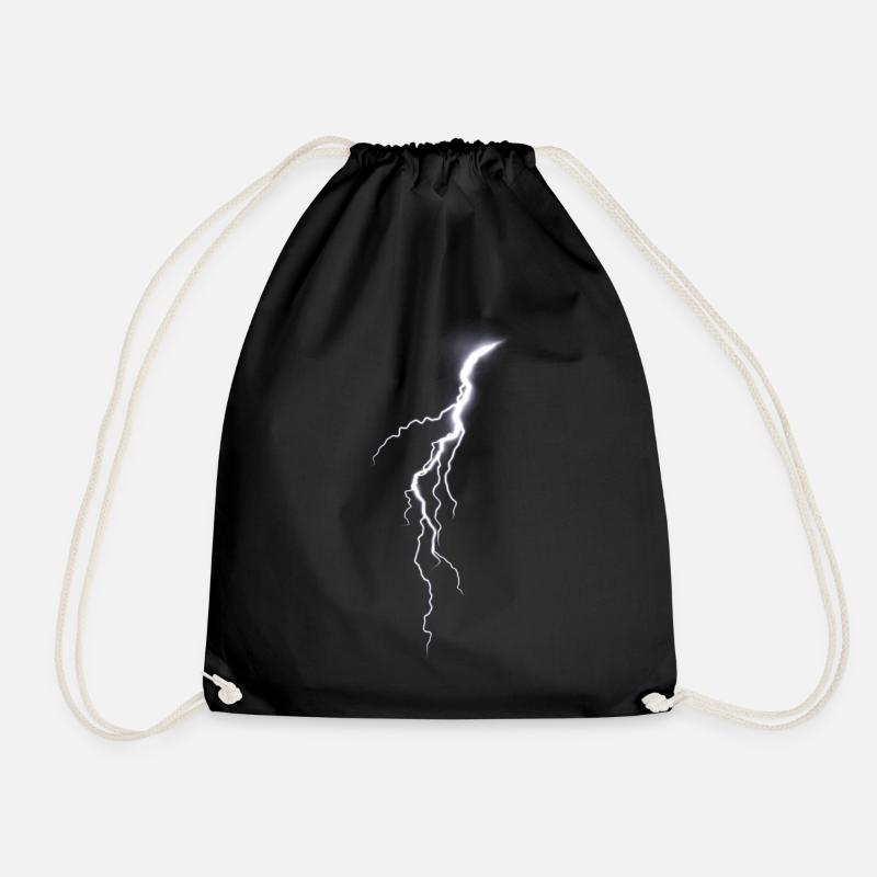 Éclair éclair - Sac de sport léger - noir