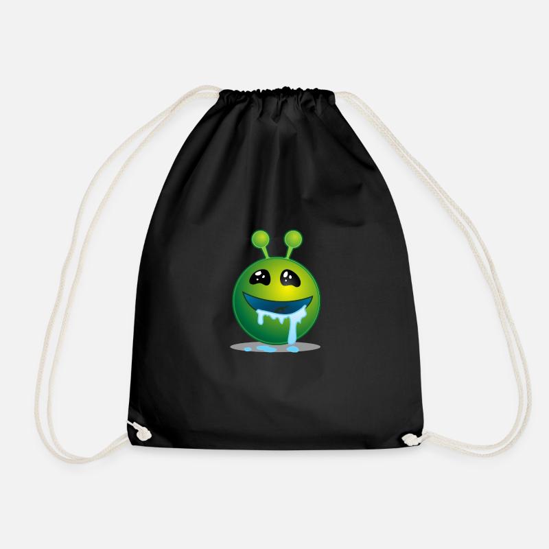 Green Monster - Turnbeutel - Schwarz