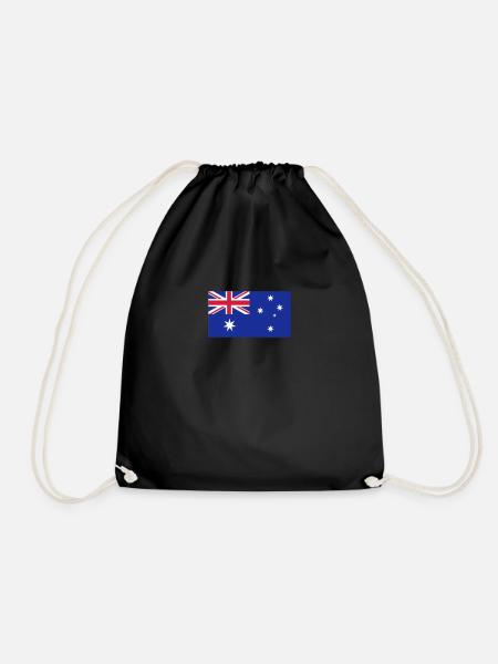 Australien - Turnbeutel - Schwarz
