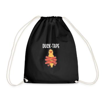 Duck-Tape Poison Des animaux - Sac de sport léger - noir - Devant