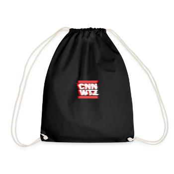 CNNWTZ - Drawstring Bag - black - Front